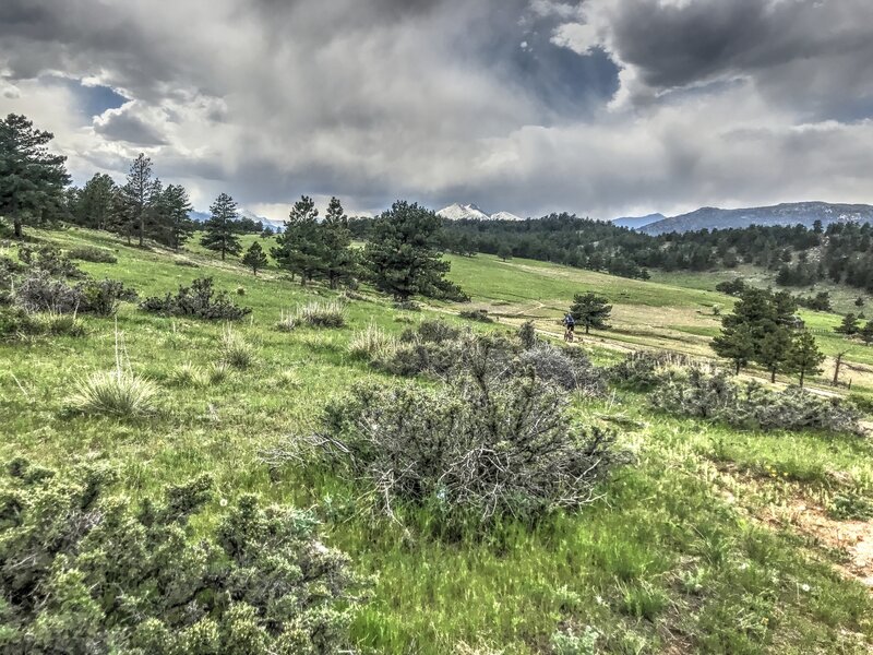 Rain clouds approaching! Better hurry.