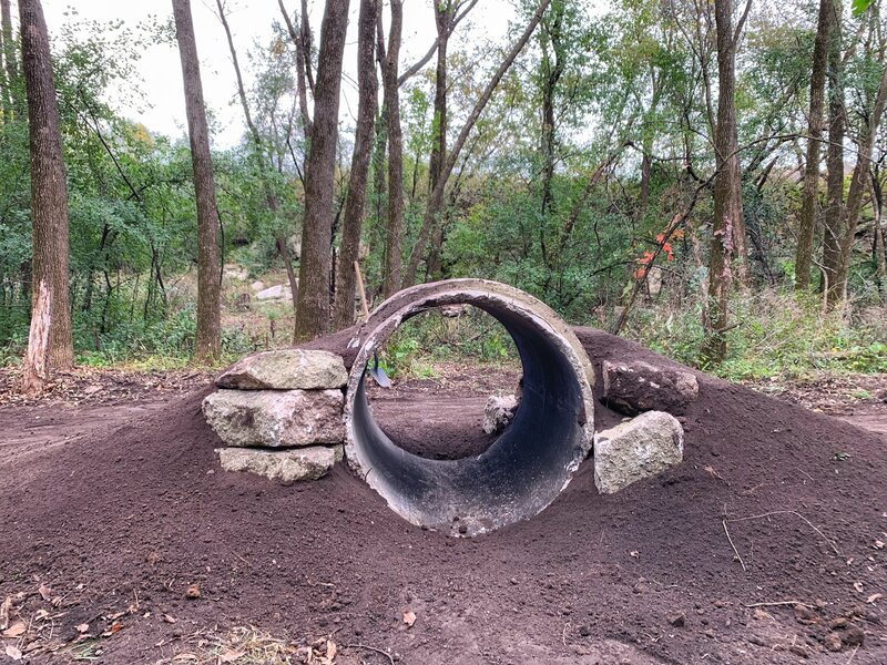 Tube TTF on the Brickyard trail.