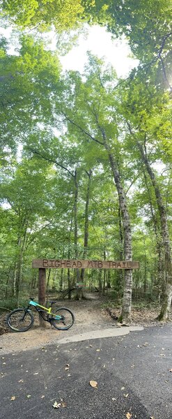 Trailhead & Bighead creek MTB trail