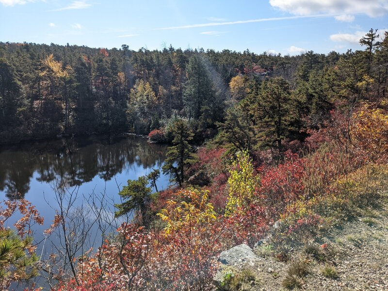 Viewpoint of Lake Awosting