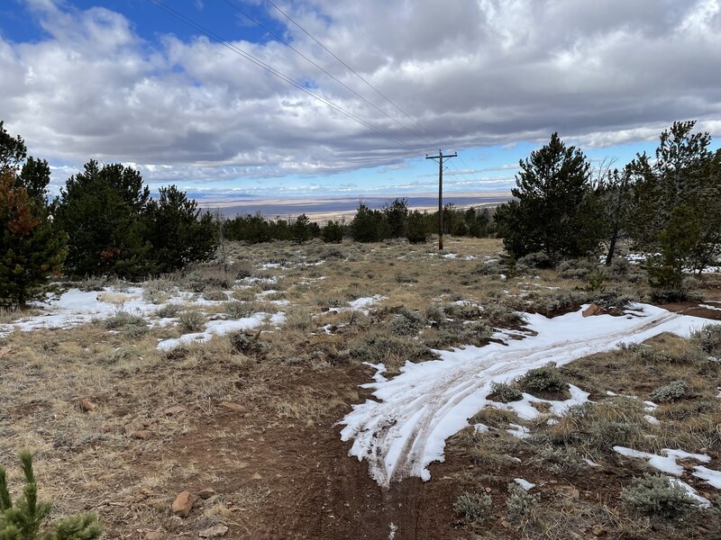 Trail 12 headed to Laramie