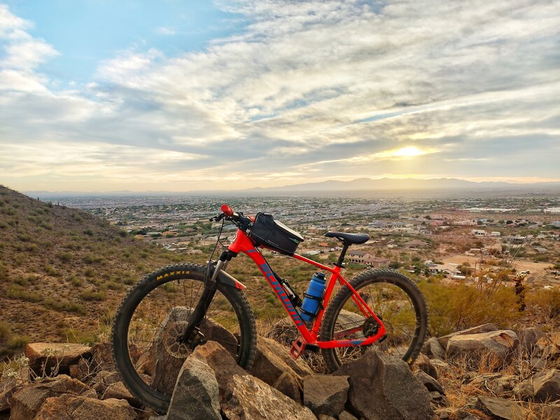 Beautiful scenic vista off of Sunrise South Butte Loop (Trail C)