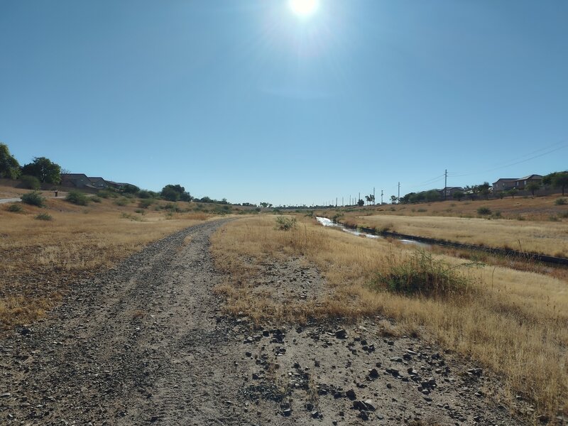 Beginning of In The Muck service trail.