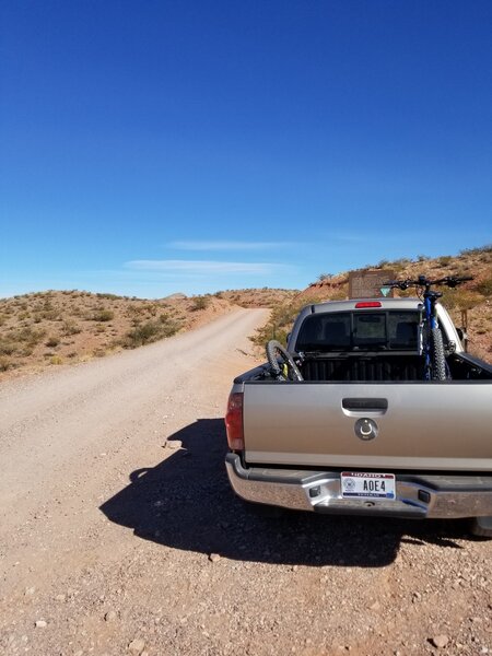 Quebradas improved dirt road