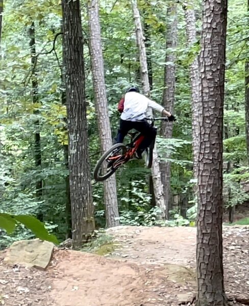 Hawkeye bigcreek free ride trail!