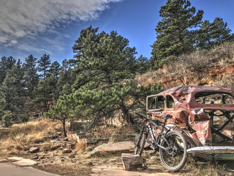 Another sunny day, near Lyons Colorado.