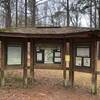 USFS kiosk at the Ocmulgee Flats Campground.