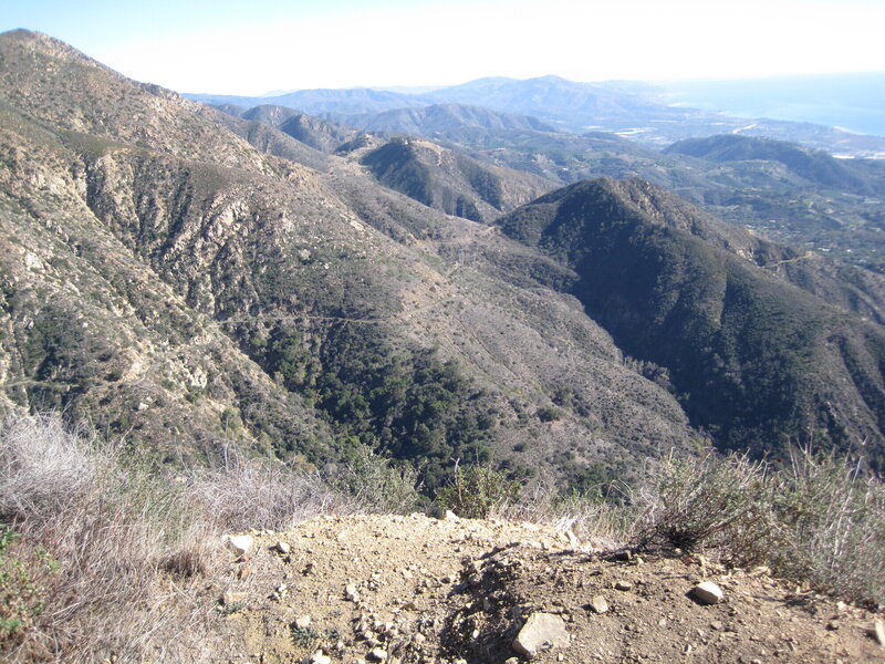 View of the trail.