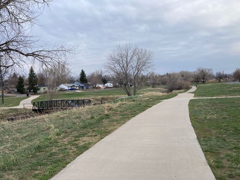 Smooth pavement in April.