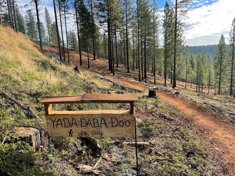 Entrance Sign & The View.