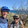 Punta Gorda, sea of Cortez in background. Selfie with Carrie.