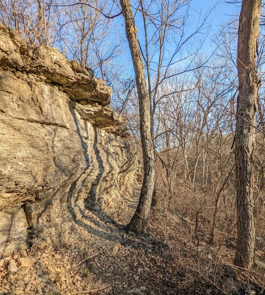 Limestone Bluffs - Augie PH1 @ Lake Jacomo Trails (Blue Springs, MO).