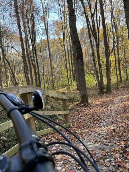 Casey Jones Loop Bridge looking to Main trail.