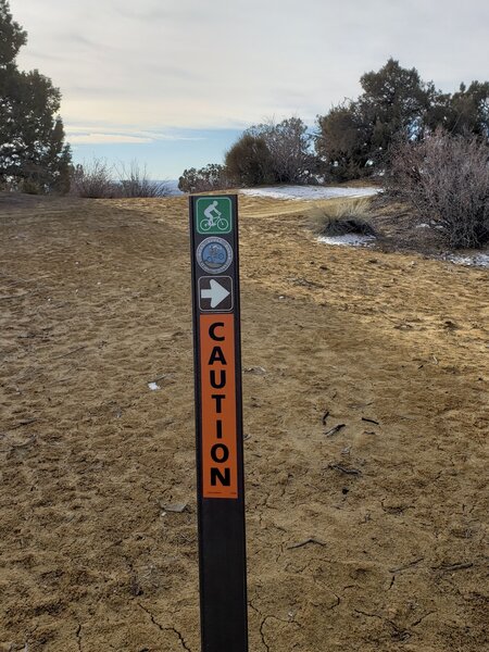 End of the trail near Road Apple East