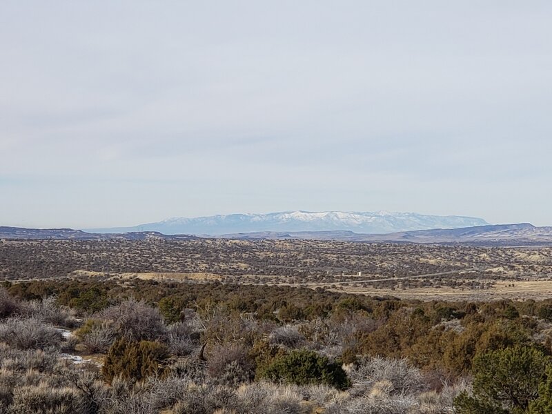 The Chuska Mountains on the border of New Mexico and Arizona.