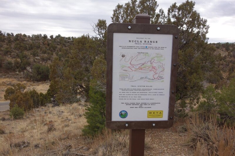 Entry map to the Nucla Range Loop system.