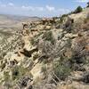 Some of the high country exposure before the "big drop" into Palisade.