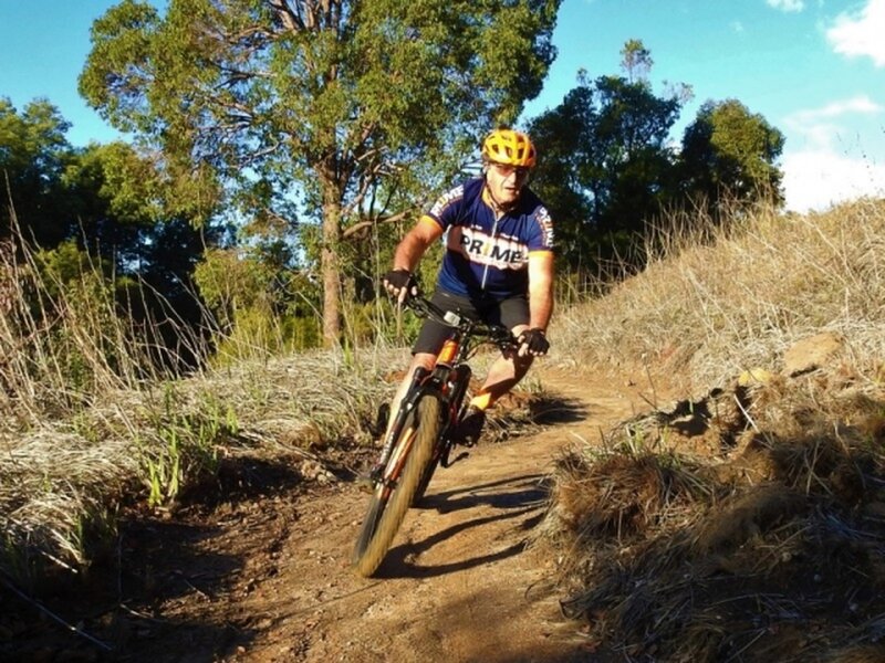 Parts of the trail are singletrack following the river (Photo Credit: Jeremy Fissioli).