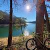 Trail and lake view.