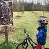 North end of the Creek Trail at Lagoon Park.