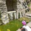 Exploring the Mineral Springs Bath Ruins.