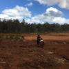 Rare opportunity to be permitted to see the effects of bauxite mining (Munda Biddi trail between Bidjar Ngoulin and Lake Brockman).