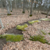 Exposed sandstone step downs on Rollin' and Tumblin'