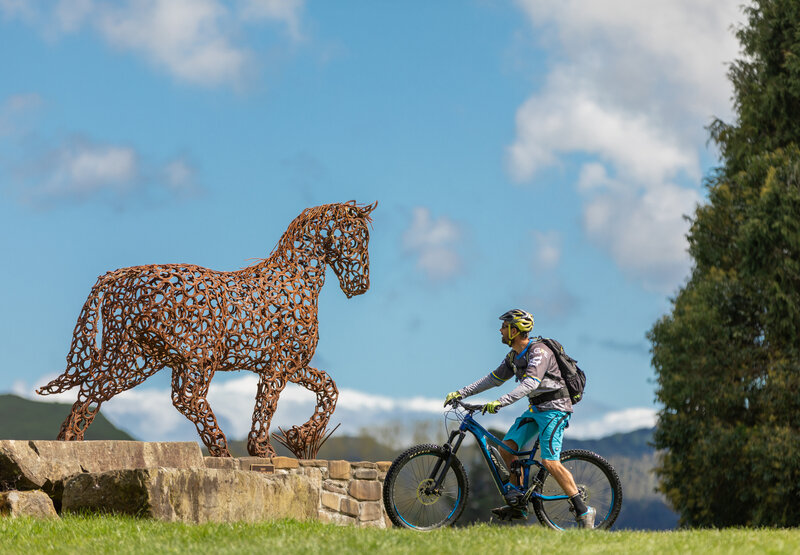 Year of the Horse Sculpture - Kaitieke