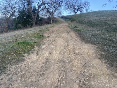 steep climb