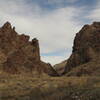 entering Hardtrigger Canyon (clockwise ride).