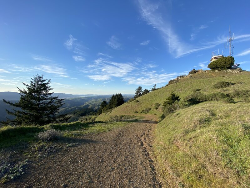 steep climb