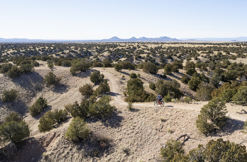 A bluebird day in Galisteo