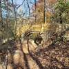 Stone Arch on Abu Run Trail. First you ride under, then 1/2mi later over. Arch has an 8ft. clearance.