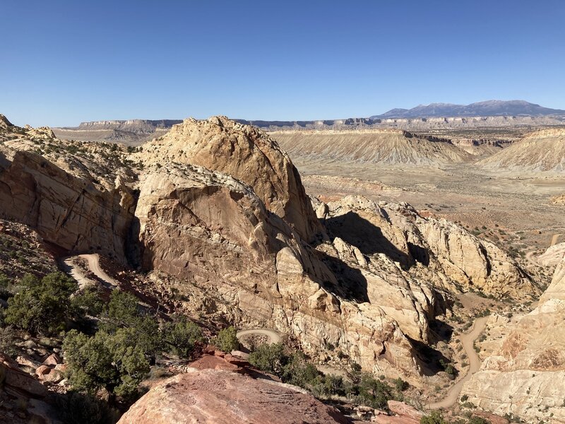 Burr Trail switchbacks