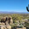 View From Granite Mtn Loop Scenic Overlook.