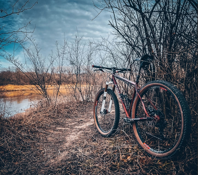 NE Corner.  River Trail Loop Segment.