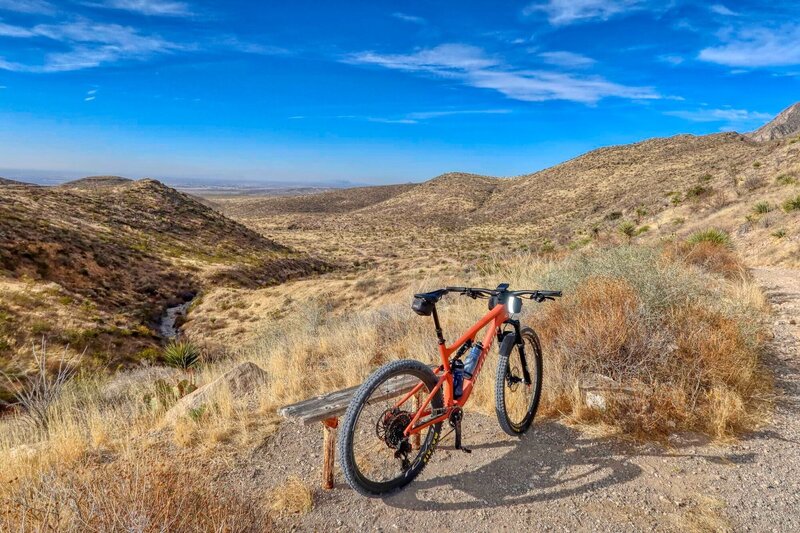 Great view from the end of the ride.