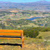 Overlooking Calero reservoir