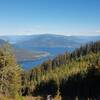 Look out to the Shuswap Lake toward Anstey Arm.