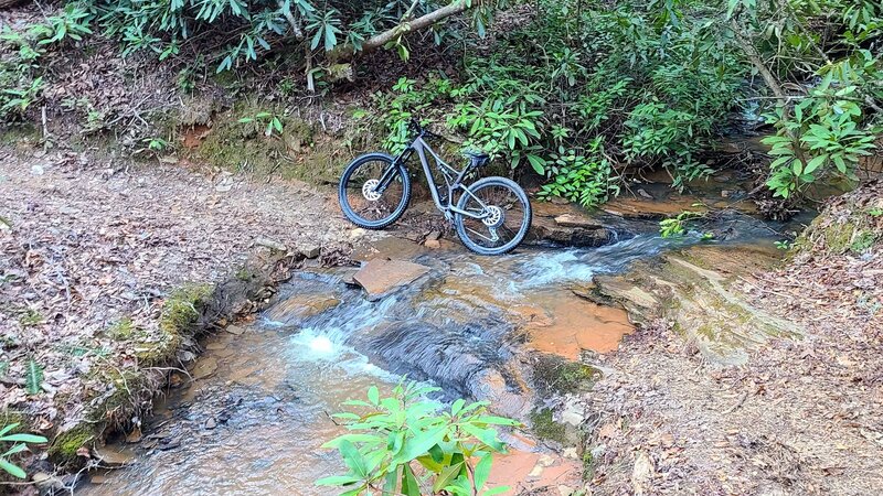 Small cascade before the shortcut