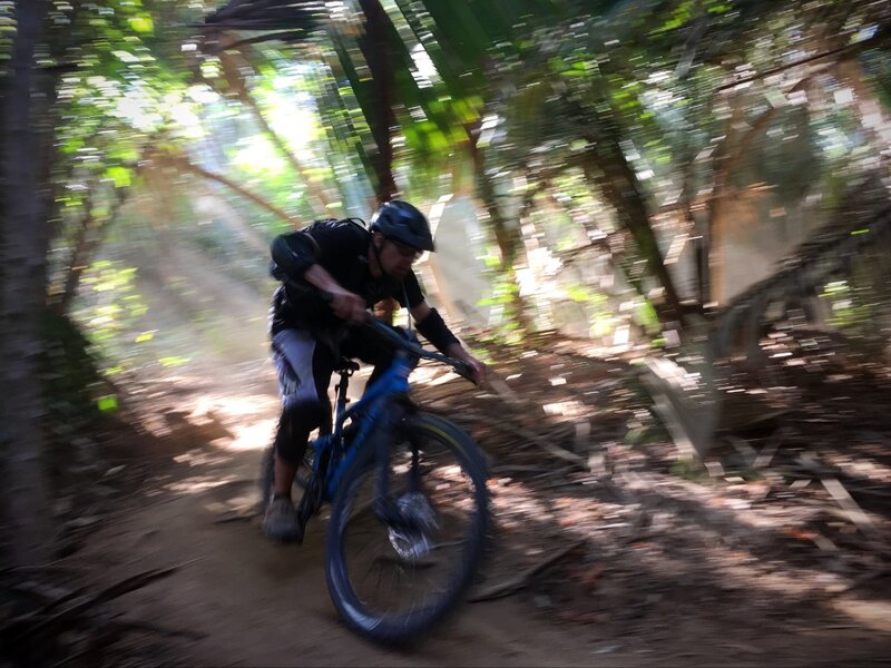 Beach singletrack Pinche Dust.