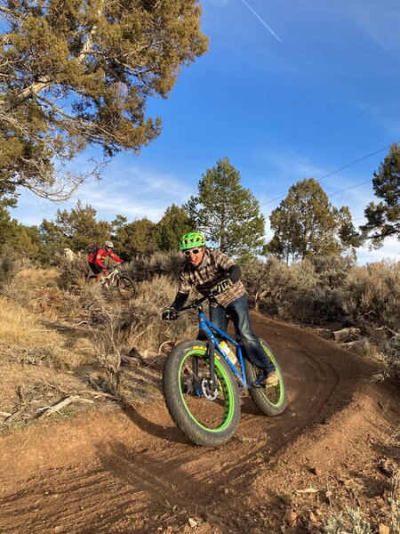 Berms and smiles.