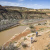 Magnificent views of the Colorado River from Rustler