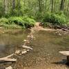 Crossing on Cabin John Creek