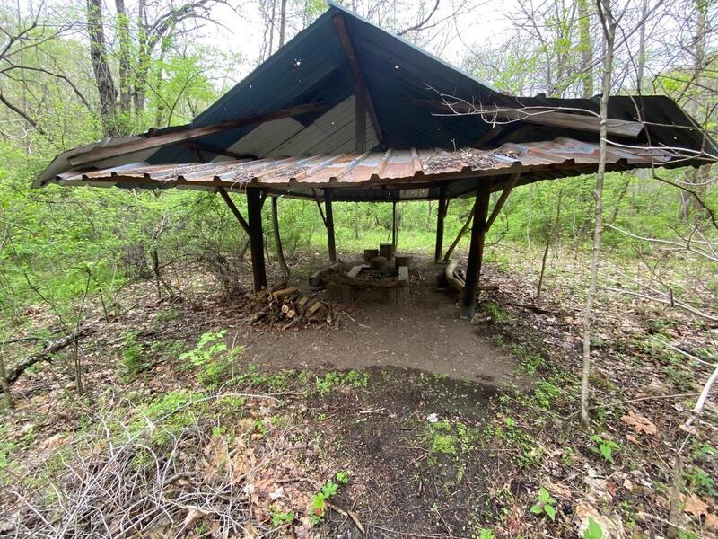 Interesting spot to gather when you're caught in the rain.