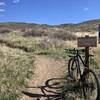 Photo from the lower trailhead.