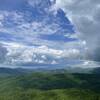 One of the views that you get when taking a break on the climb/hike-a-bike portion of Black Mountain (going to upper black).