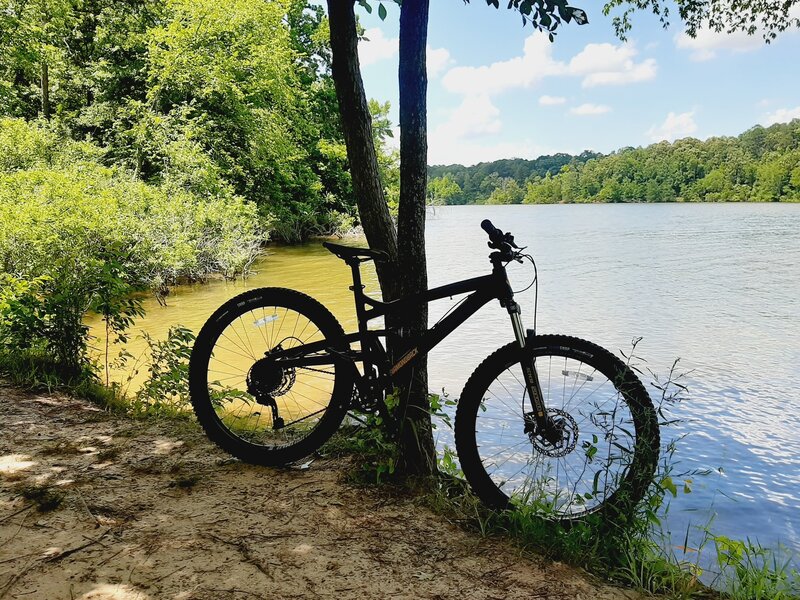 Great view of the lake.