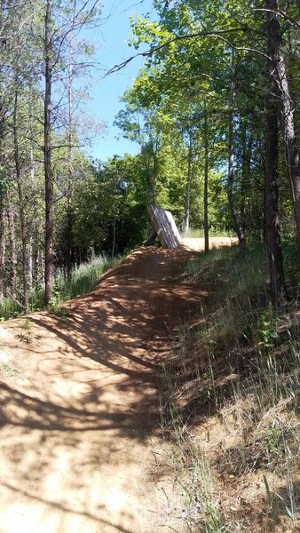 Second Berm at roll the dice( viewed from direction to be heading toward).