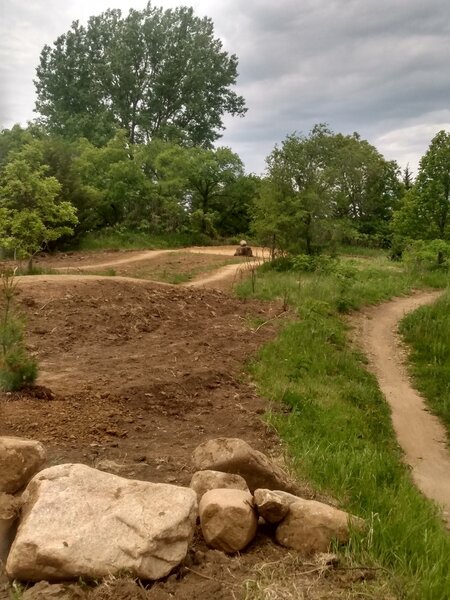 "New Berms & Turns!".